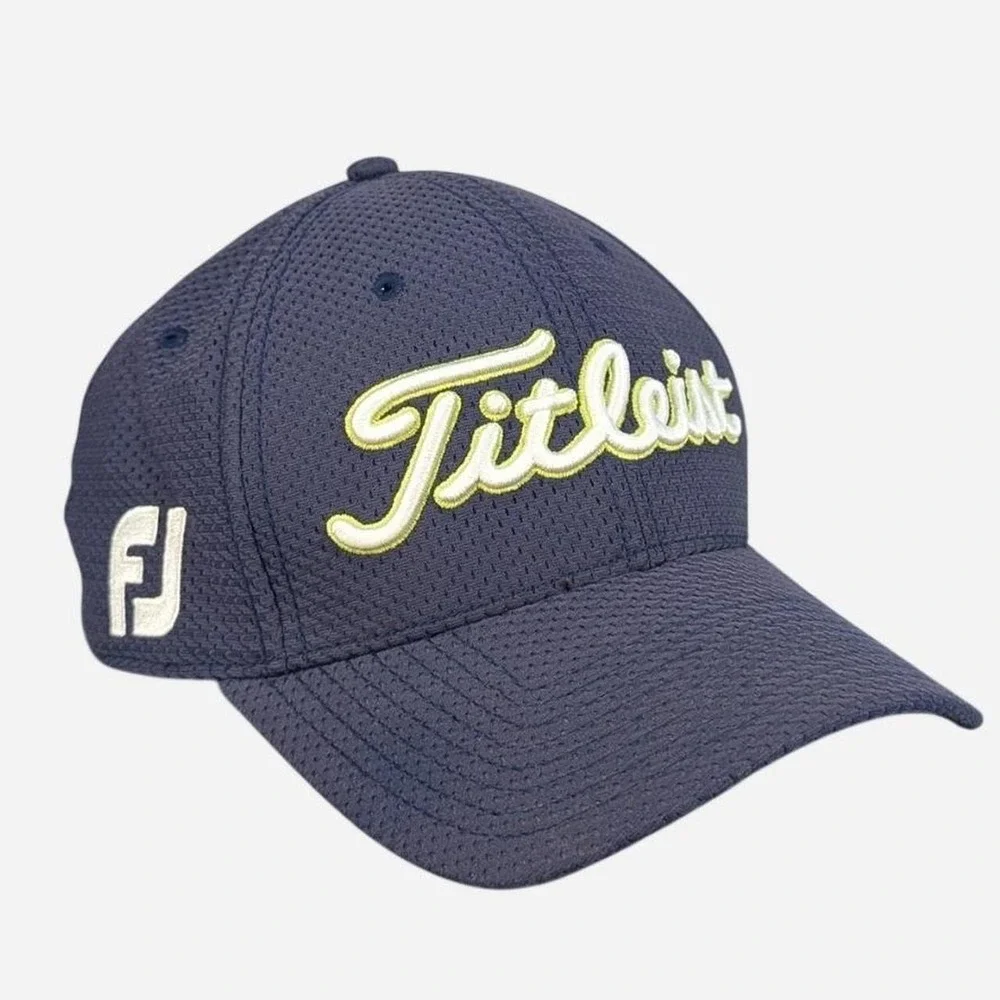 Titleist Tour Performance Pro V1 FJ Golf Hat Navy Mesh S/M TH25ATP